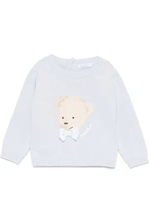 PATACHOU Sweater med bjørnemotiv