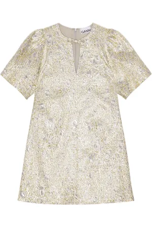 Ganni Kort kjole i jacquard