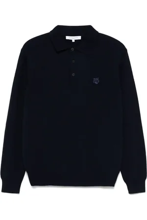 Maison Kitsuné Finstrikket polo