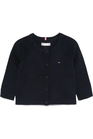 Tommy Hilfiger Cardigan med trekvarte ærmer