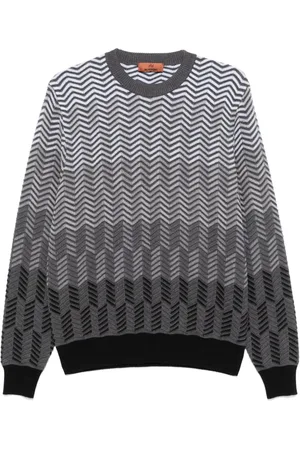 Missoni Sweater med zigzagmønster