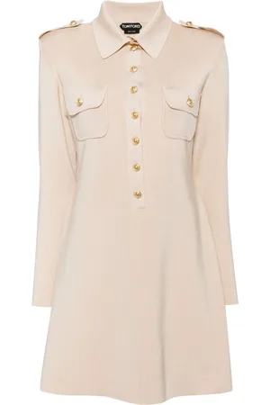 Tom Ford Kort ribbet kjole