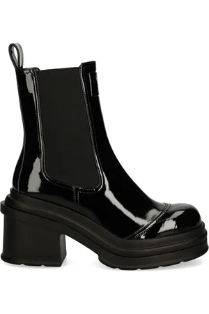 Armani Exchange Støvler med lakeret finish