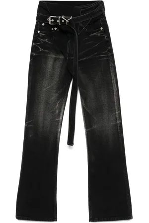 Y / PROJECT Jeans med bælte