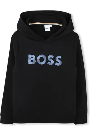 HUGO BOSS Hættetrøje med logotryk