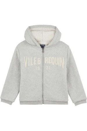 Vilebrequin Hættetrøje med påsyet logo