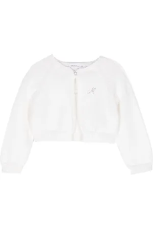 MONNALISA Uldcardigan med krystallogo