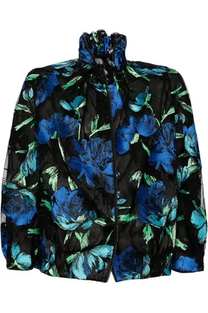 SHIATZY CHEN Libre collection jakke med elektrisk rosebroderi