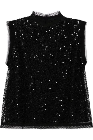 SHIATZY CHEN Libre collection top med pailletter