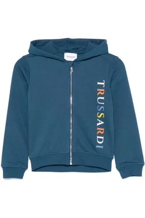 Trussardi Hættetrøje med hævet logodetalje