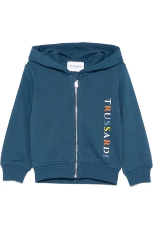 Trussardi Hættetrøje med hævet logodetalje
