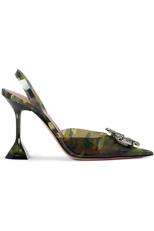 Amina Muaddi 95 mm Begum pumps