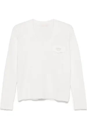 Liu Jo Sweater med logo-broderi