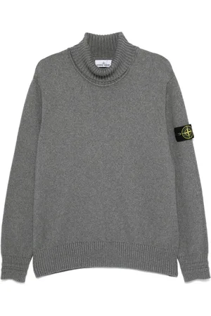 Stone Island Sweater med aftagelig kompas