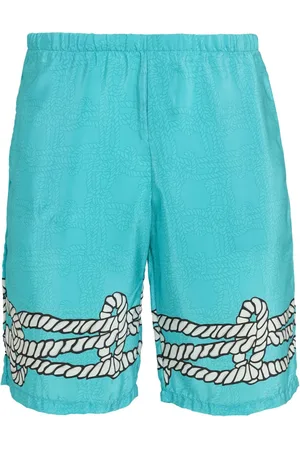 AMIR SLAMA Shorts i silke