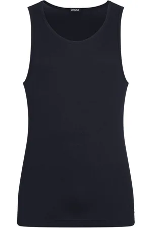 Ermenegildo Zegna Tanktop med applikation
