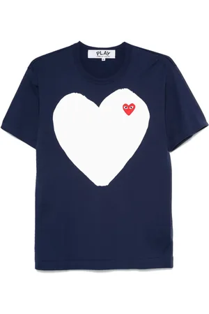 Comme des Garçons T-shirt med hjertemærke