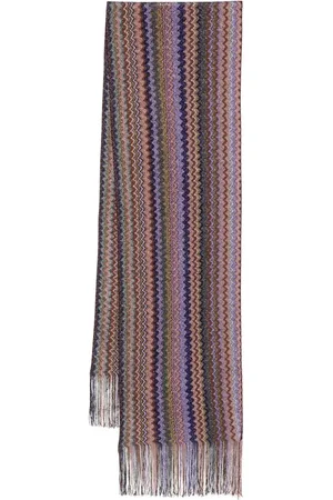 Missoni Tørklæde med zigzagmønster