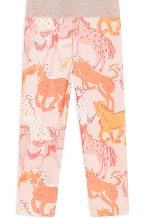 Stella McCartney Leggings med hestetryk