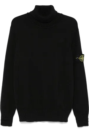 Stone Island Sweater med kompasmærke