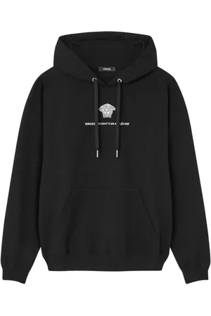 VERSACE Medusa Milano-broderet hættetrøje