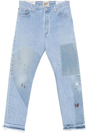 GALLERY DEPT. Denimjeans med patchwork-detalje