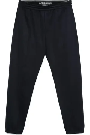 Emporio Armani Twill-vævede bukser