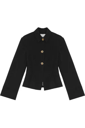 Ganni Twill-blazer