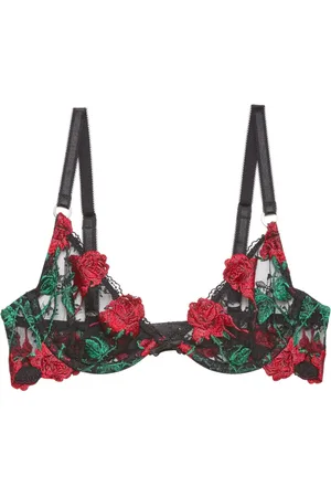 FLEUR DU MAL Bleeding Roses bh