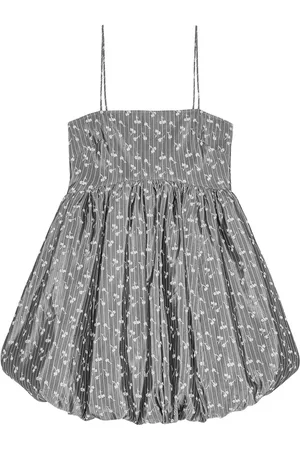 Ganni Kort jacquard-kjole