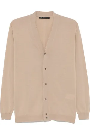 LOW BRAND Cardigan i merinould