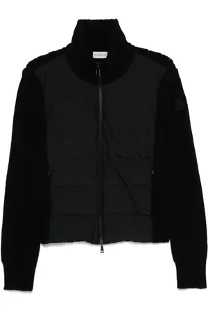 Moncler Cardigan med polstret panel