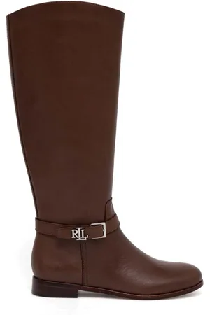 Ralph Lauren Brooke læderstøvler