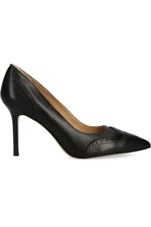 Ralph Lauren 95 mm læderpumps