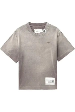 Maison Mihara Yasuhiro T-shirt med logobroderi
