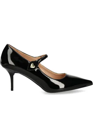 Moschino 80 mm pumps i læder
