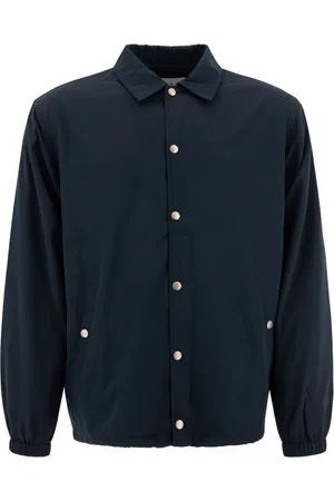 Maison Kitsuné Skjortejakke med logotryk
