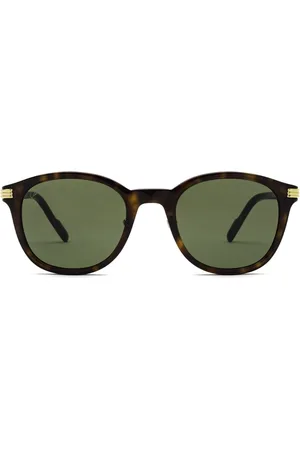Cartier Solbriller med skildpaddeeffekt