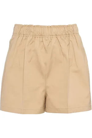 Prada Shorts med emalje-trekant