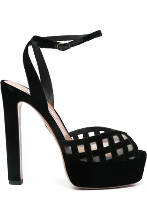 Aquazzura 130 mm Romance Plateau-sandaler