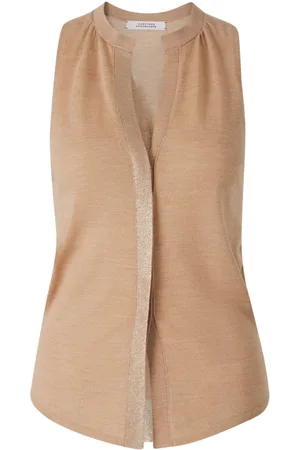 Dorothee Schumacher Skinnende top i merinould