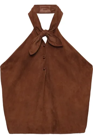 Prada Ruskindstop med halterneck