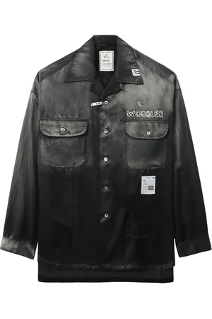 Maison Mihara Yasuhiro Skjorte med logomærke