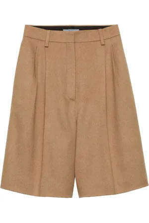 Prada Shorts med plisseret detalje