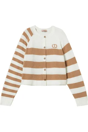 Twin-Set Totonet cardigan med striber
