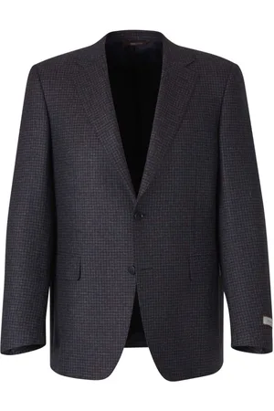 CANALI Skotskternet blazer