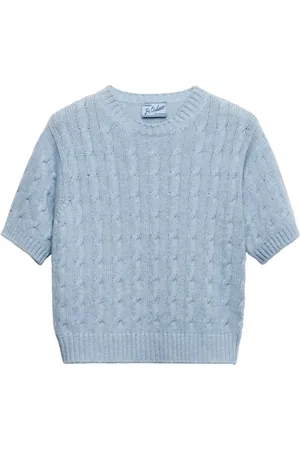 Prada Kabelstrikket T-shirt