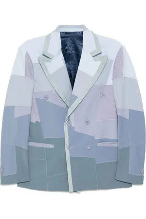 KIDSUPER STUDIOS Gradueret blazer med patchwork
