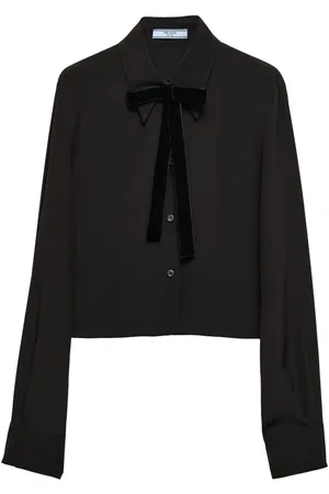 Prada Skjorte med sløjfedetalje