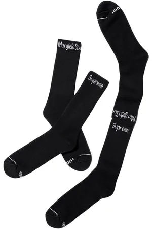 Supreme X MM6 Maison Margiela Hanes strømper (pakke med to)